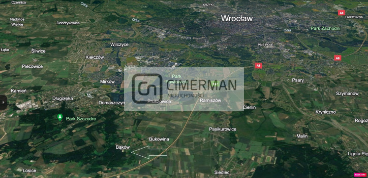 Działka Wynajem Bąków 4