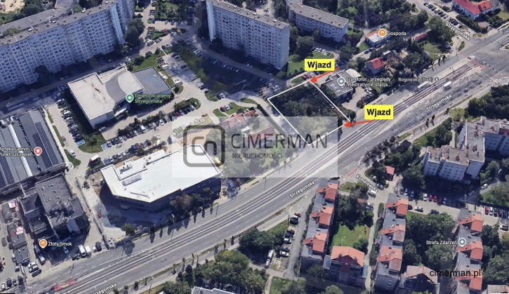 Działka Wynajem Wrocław Wrocław-Fabryczna Strzegomska 2